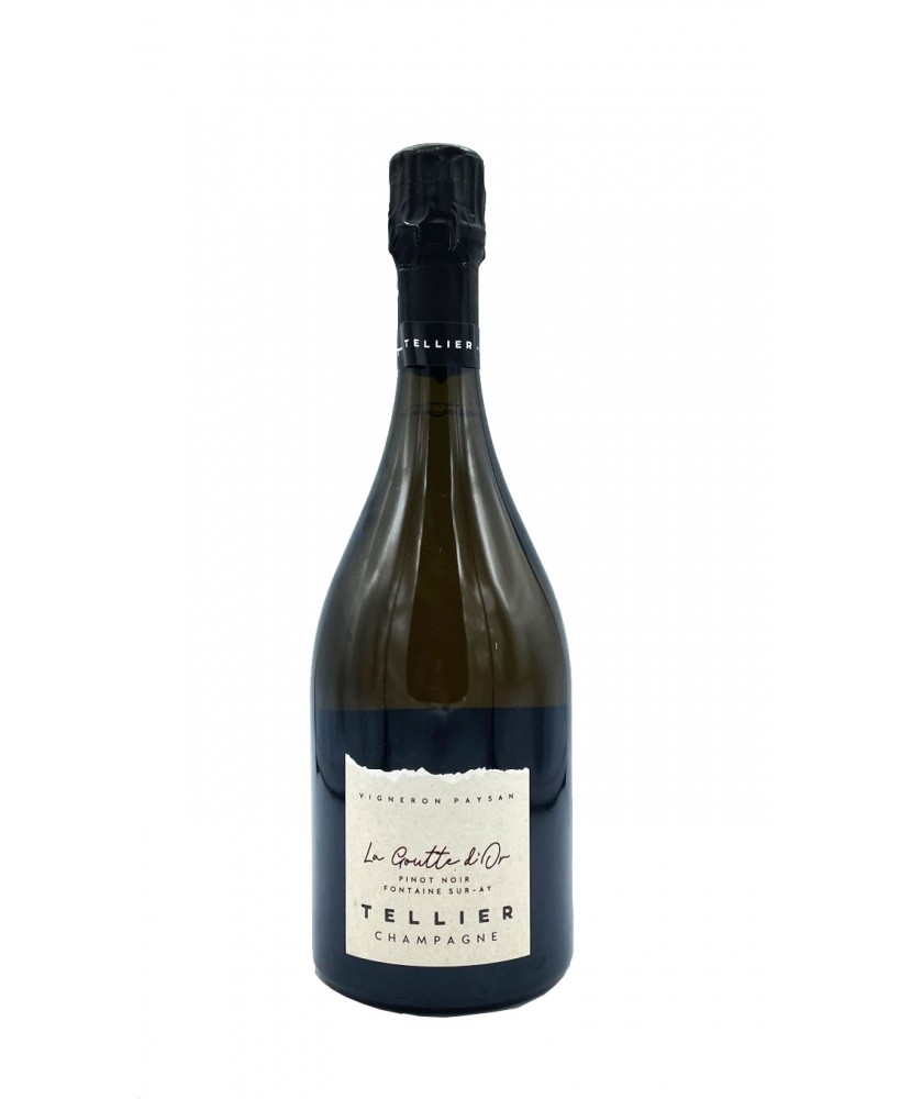 Champagne La Goutte d’Or Blanc de Noirs Extra Brut 2017 aoc Tellier Champagne La Goutte d’Or Blanc de Noirs Extra Brut 2017 aoc Tellier